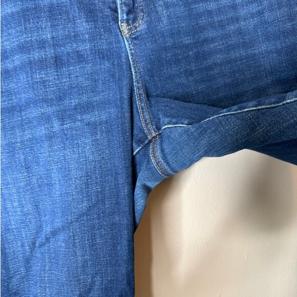 Chico's Plus 16R So Slimming Girlfriend Slim Ankle Dark Blue Jeans - Picture 5 of 8